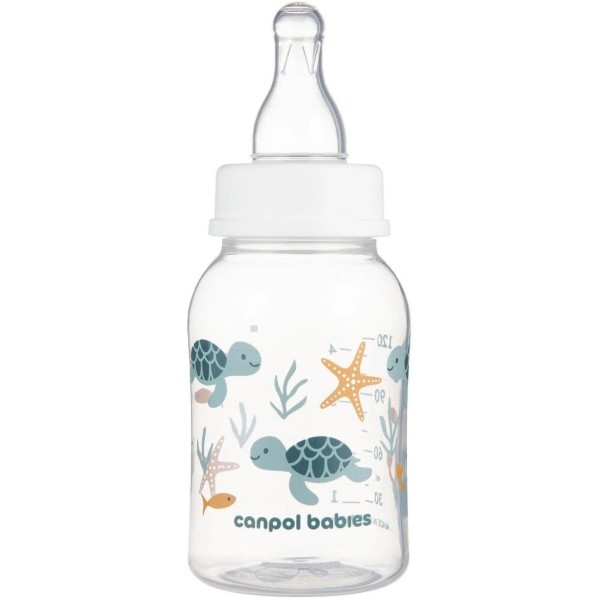 Фото - Пляшка для годування Canpol babies LOVE&SEA 120 мл блакитна (11/860_blu)